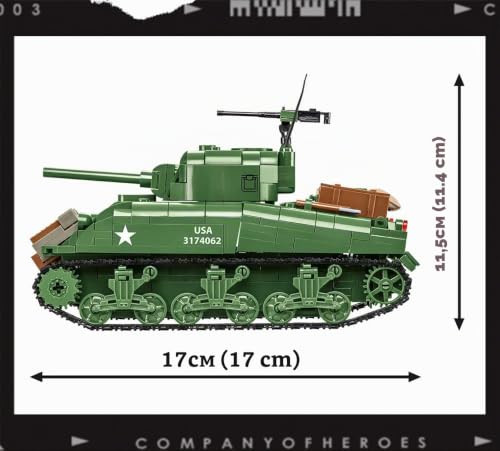 cobi-sherman-m4a1-panzer-historical-collection image 4