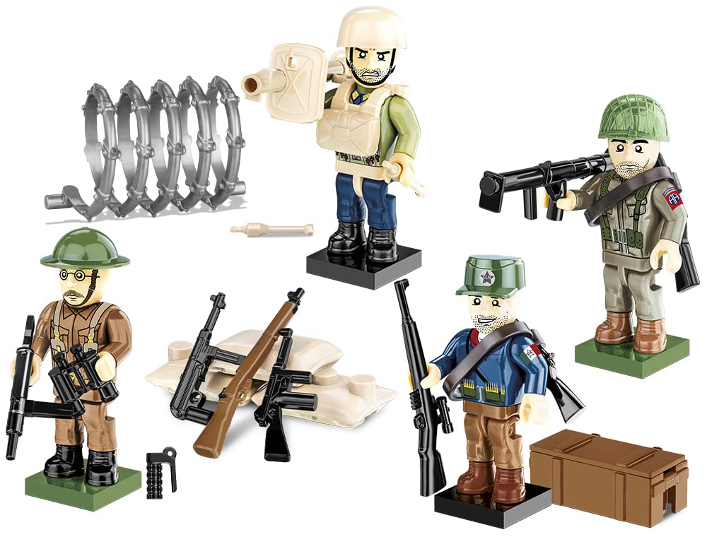 cobi-company-of-heroes-3-figuren-set-3041-bausatz image 3
