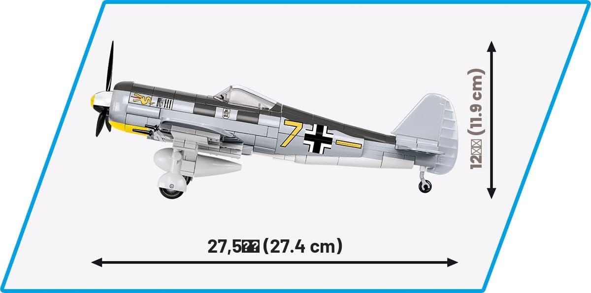 cobi-5741-focke-wulf-fw-190-a-3-jagdflugzeug-1-32 image 5