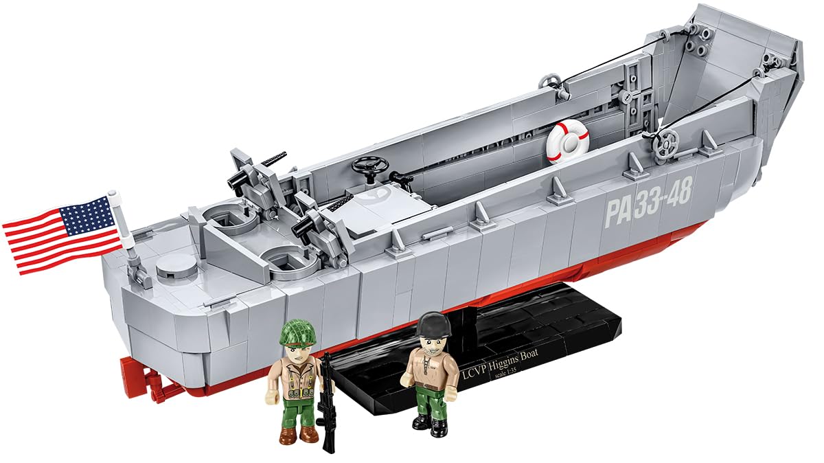 cobi-4849-lcvp-higgins-boat-historical-collection-ma-stab-1-35 image 7