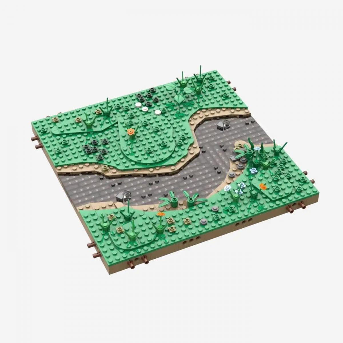 bluebrixx-modulares-landschaftssystem-bach-481-klemmbausteine image 1