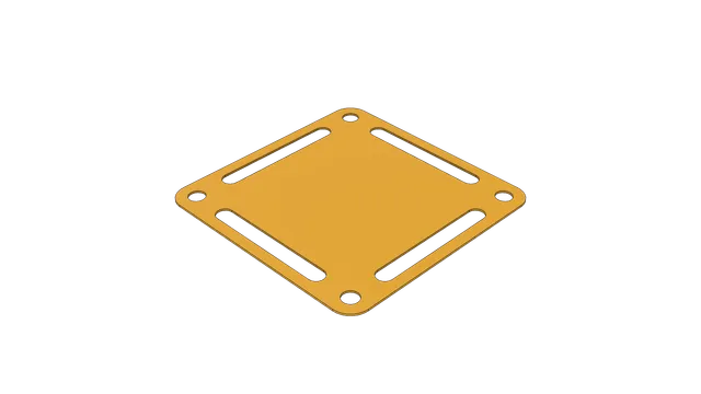eitech-verkleidungsplatte-6x6-loch-gelb image 1