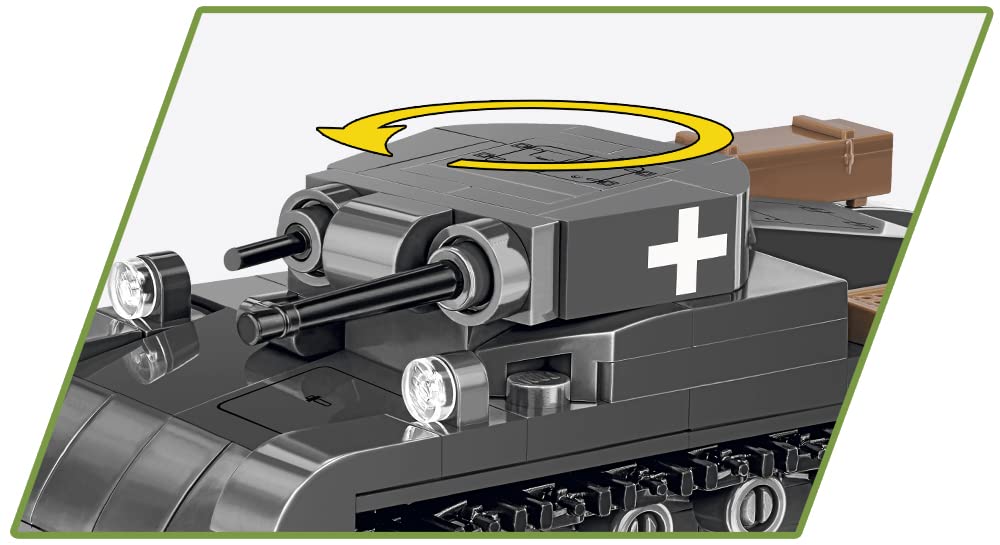 cobi-panzer-ii-ausf-a-2718-leichter-panzer-1-48-250-teile image 7