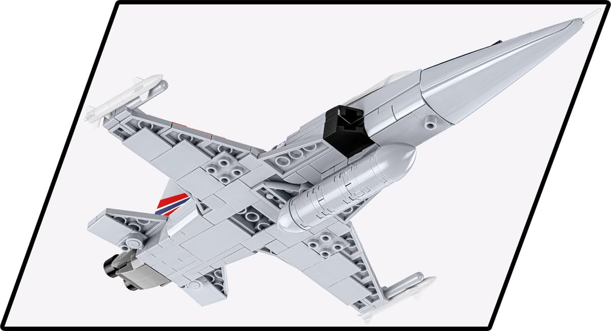 cobi-armed-forces-5858-northrop-f-5a-freedom-fighter-kampfjet-358-teile-ma-stab- image 7