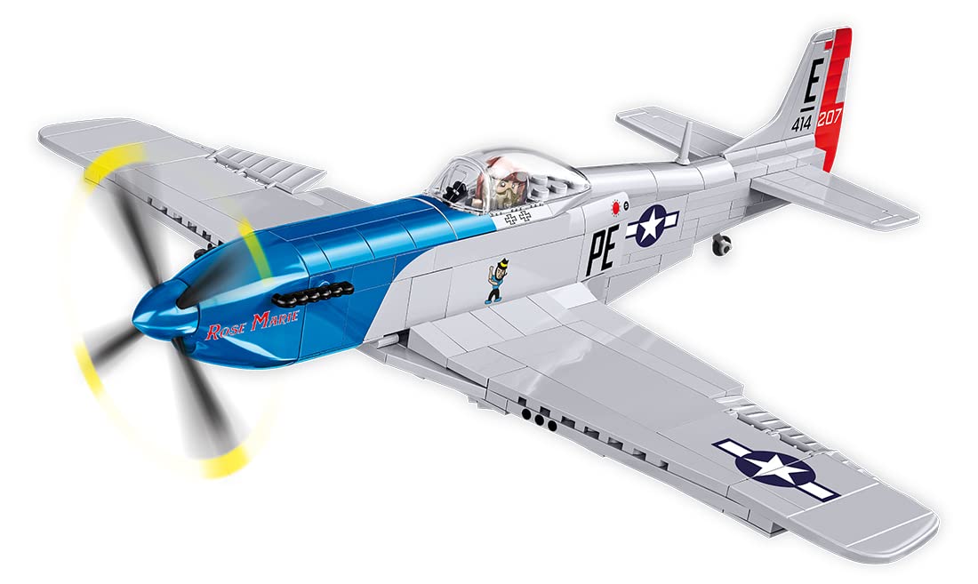 cobi-5719-p-51d-mustang-historical-collection-flugzeug-bausatz-1-32 image 3
