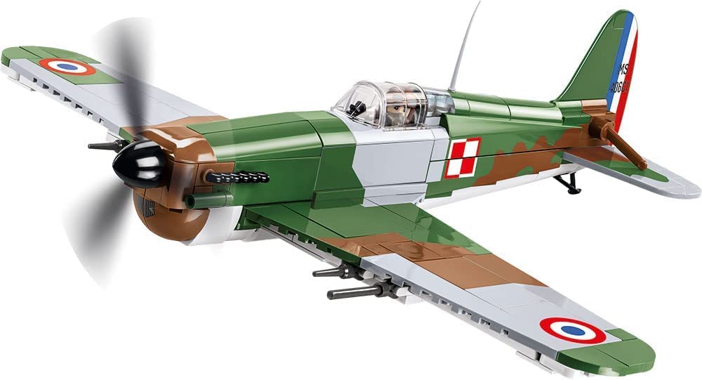 cobi-5724-morane-saulnier-ms-406-historical-collection-wwii-jagdflugzeug-bausatz image 1