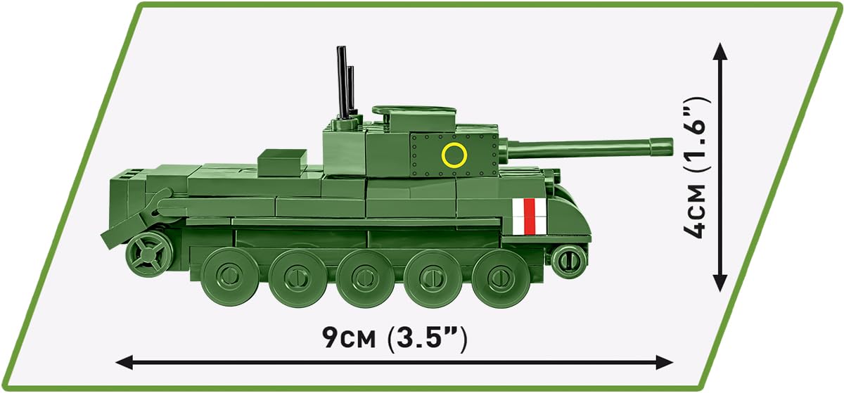 cobi-historical-collection-3091-cromwell-mk-iv-panzer-110-teile-ma-stab-1-72 image 6