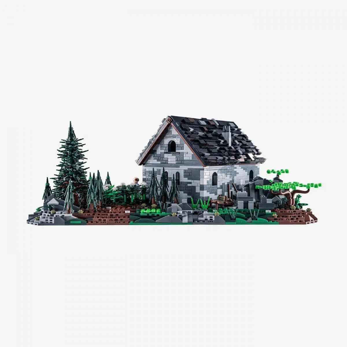 bluebrixx-pro-108097-kloster-blaubrunn-die-einsiedelei-3332-teile-mit-2-minifigu image 3