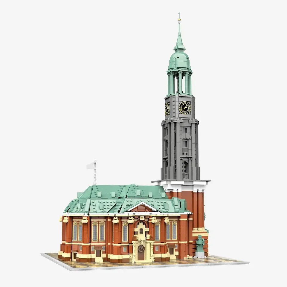 bluebrixx-pro-hamburger-michel-architekturmodell-4588-klemmbausteine image 1