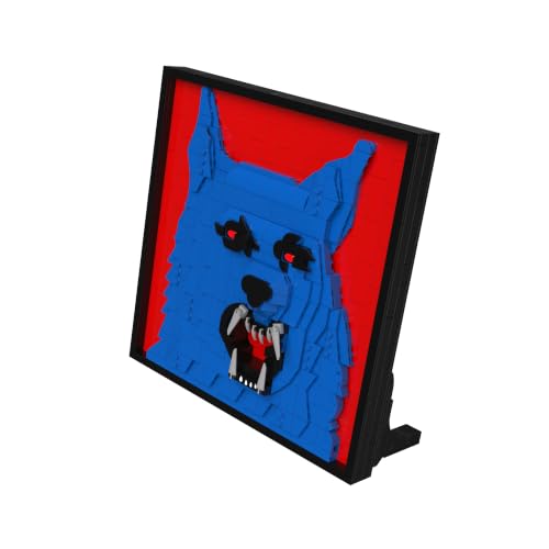 bluebrixx-pro-die-drei-3d-bild-der-karpatenhund-717-klemmbausteine image 7