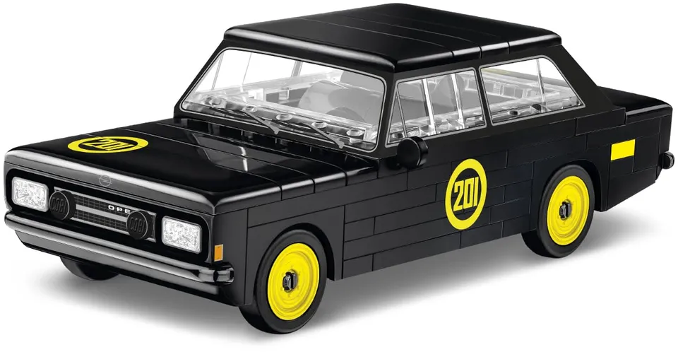 cobi-24597-opel-rekord-c-schwarze-witwe-youngtimer-modellbausatz-1-35 image 1