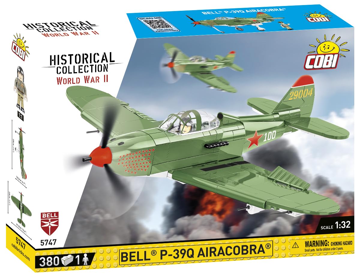 cobi-bell-p-39q-airacobra-jagdflugzeug-1-32 image 3