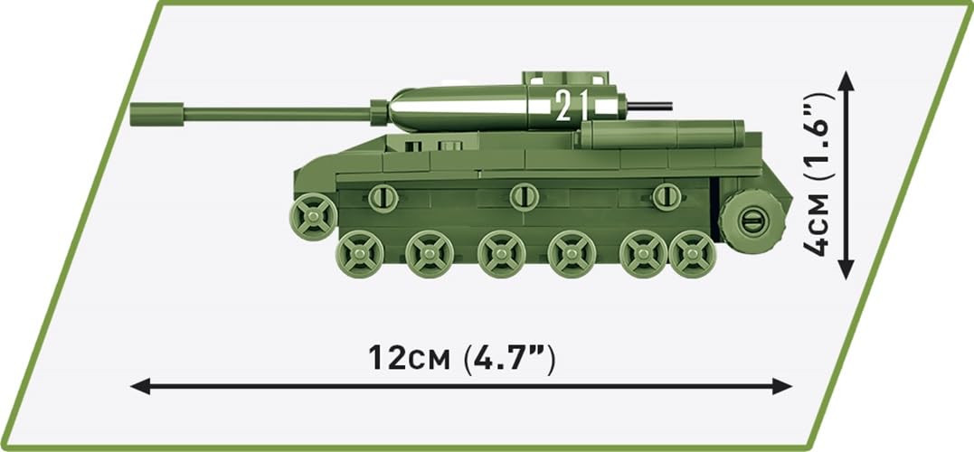 cobi-historical-collection-3098-is-2-schwerpanzer-130-teile-ma-stab-1-72 image 3