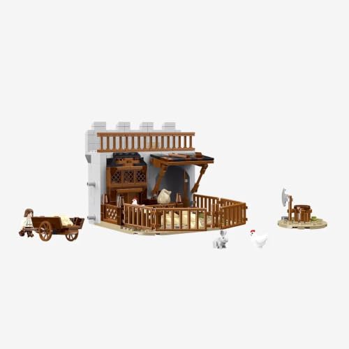 bluebrixx-burg-b-renfels-tierk-fige-und-gehege-385-klemmbausteine image 7