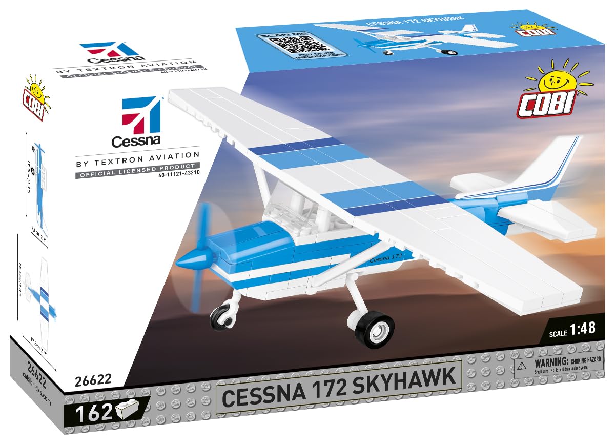 cobi-26622-cessna-172-klemmbaustein-flugzeug-1-48-162-teile image 2