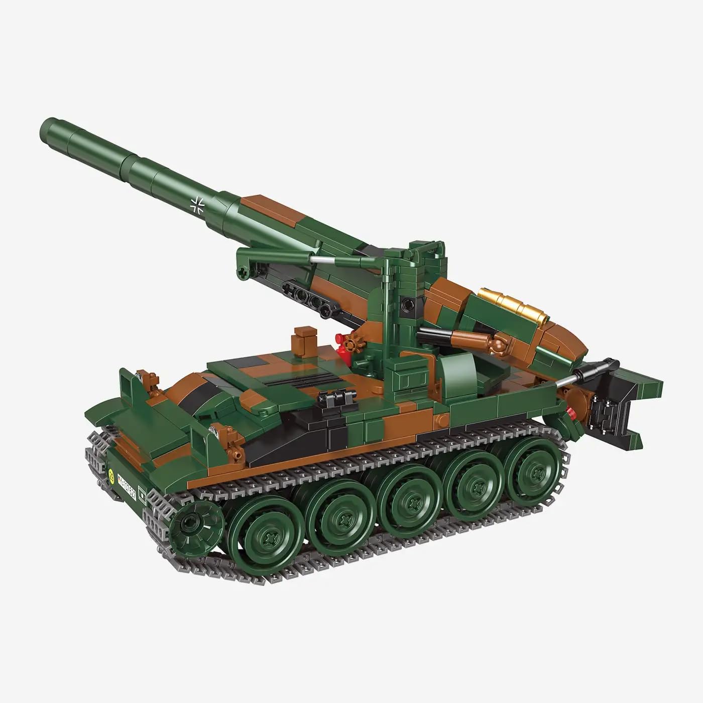bluebrixx-pro-bundeswehr-m110-a2-panzerhaubitze-203mm-680-klemmbausteine image 2
