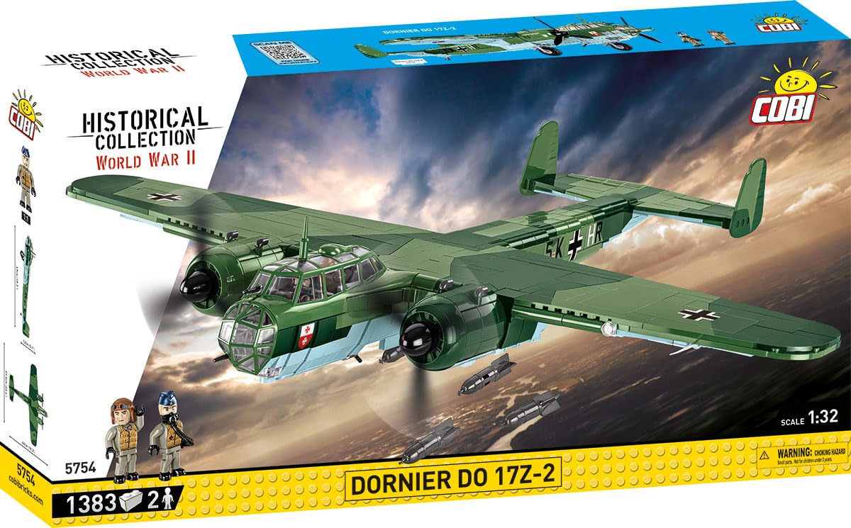 cobi-5754-dornier-do-17z-2-bomber-bausatz-1-32 image 2