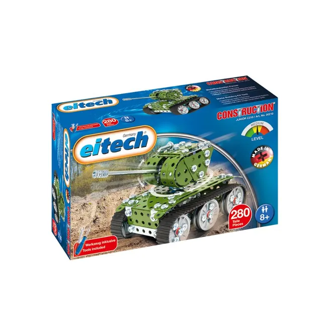 eitech-tank-green-metallbaukasten-panzermodell image 1