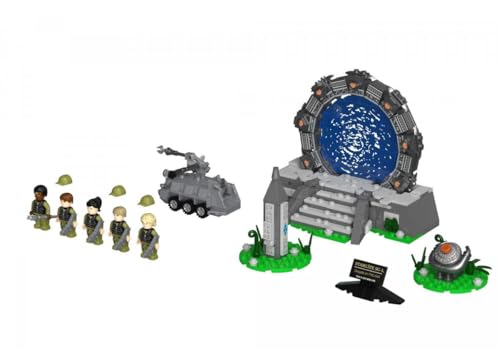 bluebrixx-pro-108211-stargate-auf-planet-diorama-set-665-teile-mit-5-minifiguren image 5