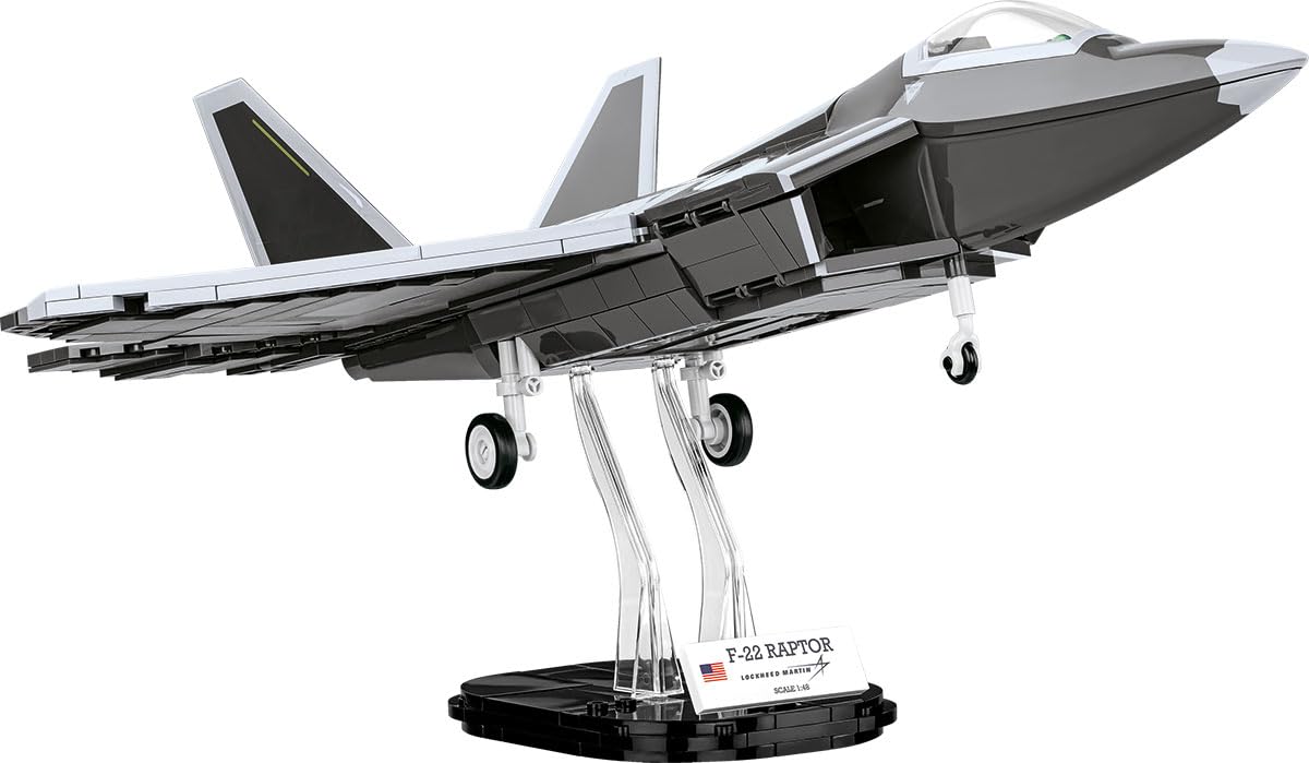 cobi-lockheed-f-22-raptor-kampfjet-bausatz-1-48-695-teile image 1