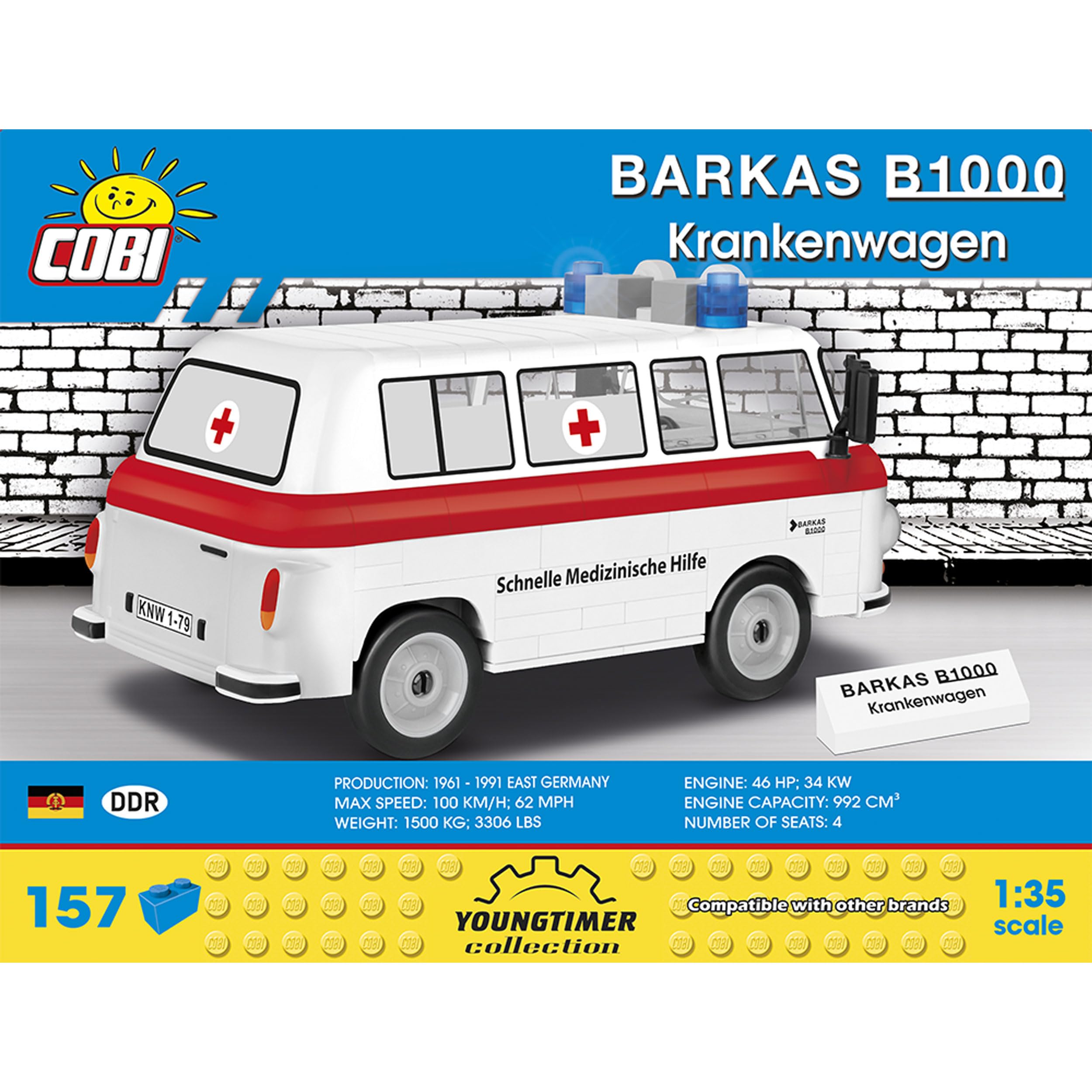 cobi-24595-barkas-b1000-smh-3-krankenwagen-1-35 image 7