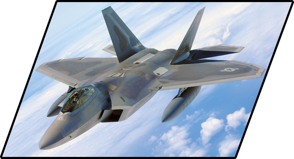 cobi-lockheed-f-22-raptor-kampfjet-bausatz-1-48-695-teile image 6