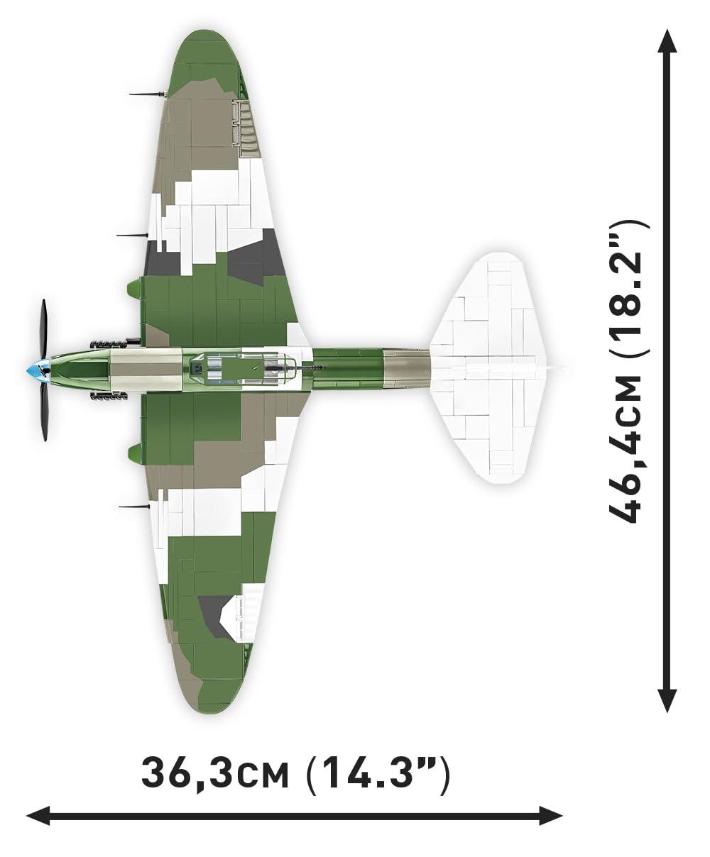 cobi-il-2-1943-historical-collection-flugzeug-bausatz-1-32 image 4