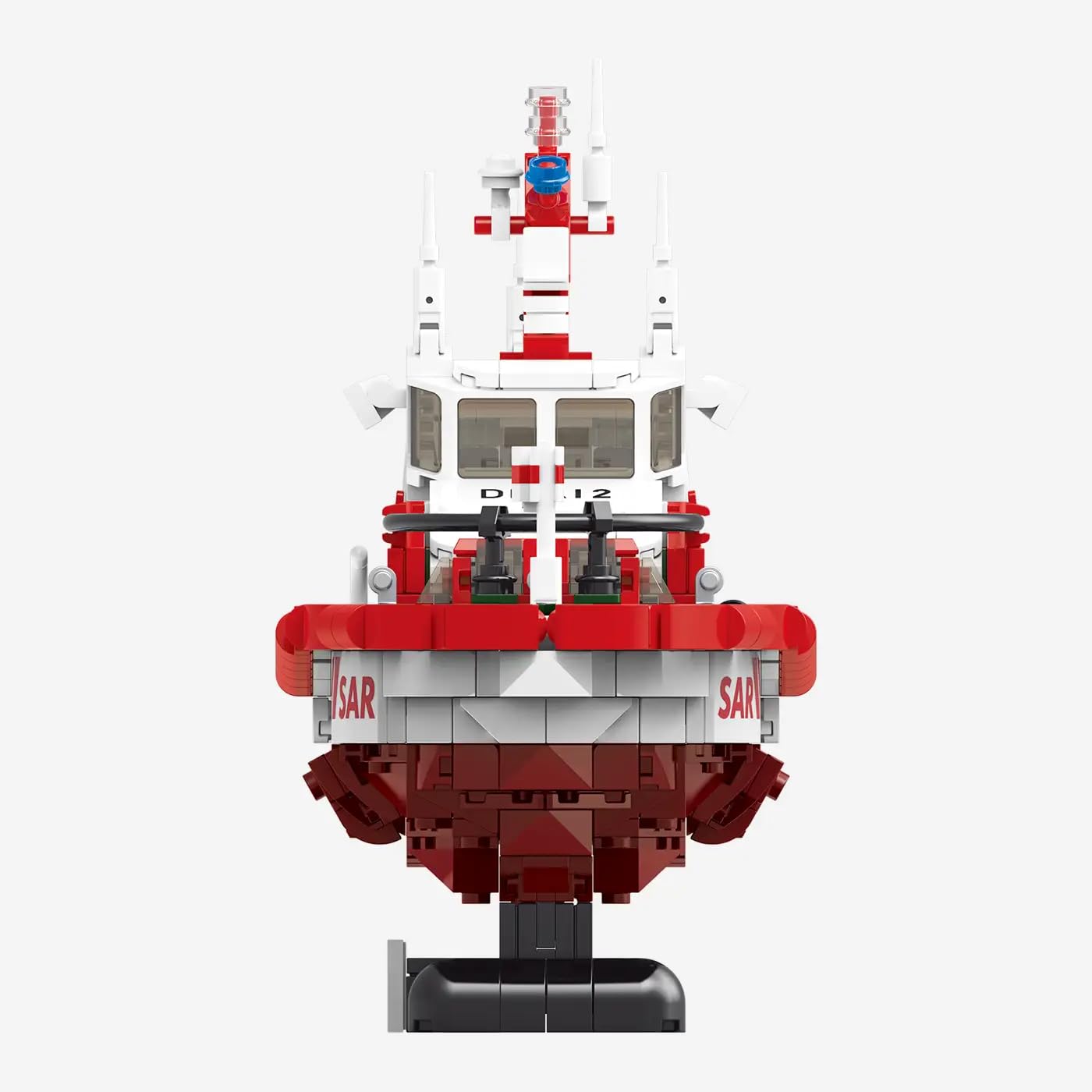 bluebrixx-pro-dgzrs-seenotrettungsboot-courage-1137-klemmbausteine image 4