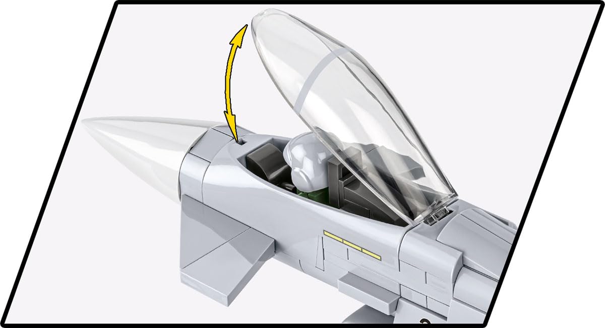 cobi-eurofighter-typhoon-deutsche-luftwaffe-jet-bausatz-1-48-644-teile image 7
