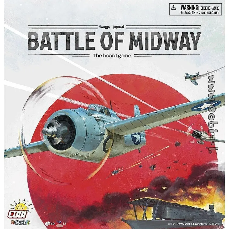 cobi-22105-battle-of-midway-board-game-strategiespiel-60-teile image 1