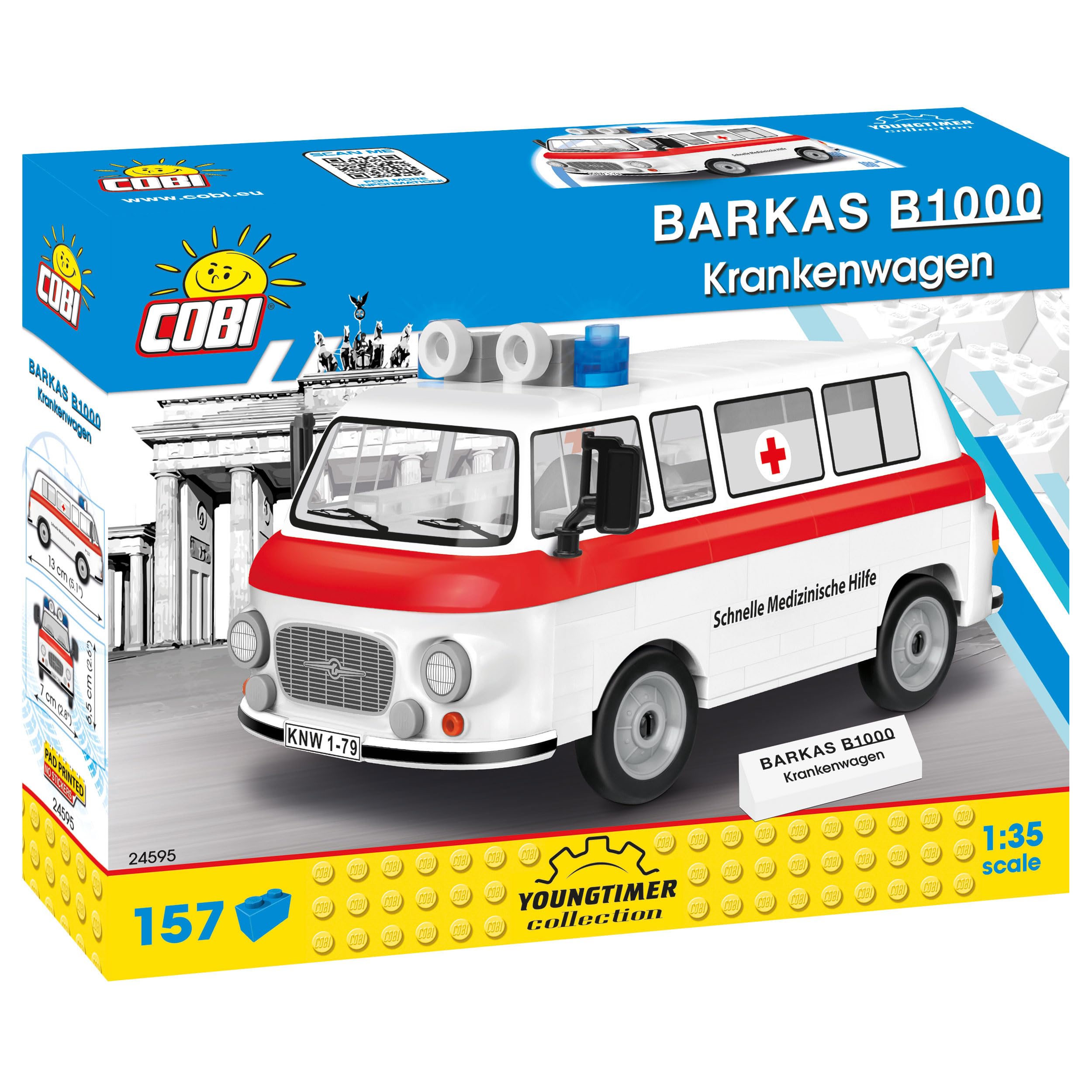 cobi-24595-barkas-b1000-smh-3-krankenwagen-1-35 image 1