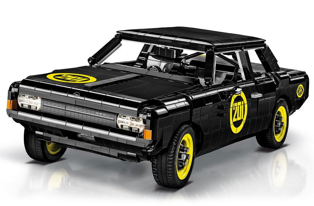 cobi-24333-opel-rekord-c-schwarze-witwe-klemmbaustein-auto-1-12 image 1