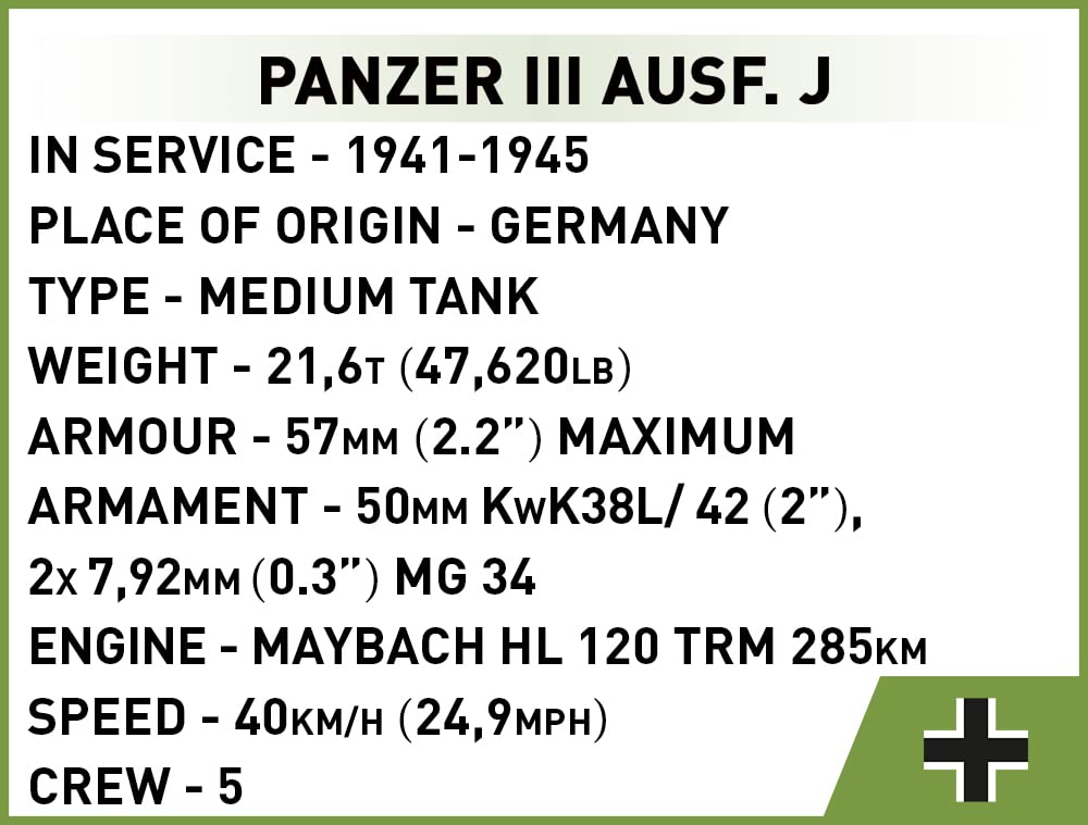 cobi-panzer-iii-ausf-j-klemmbaustein-panzer-1-48 image 6