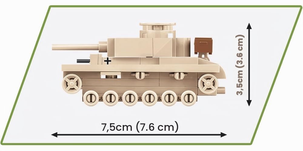 cobi-historical-collection-3090-panzer-iii-ausf-l-82-teile-ma-stab-1-72 image 3