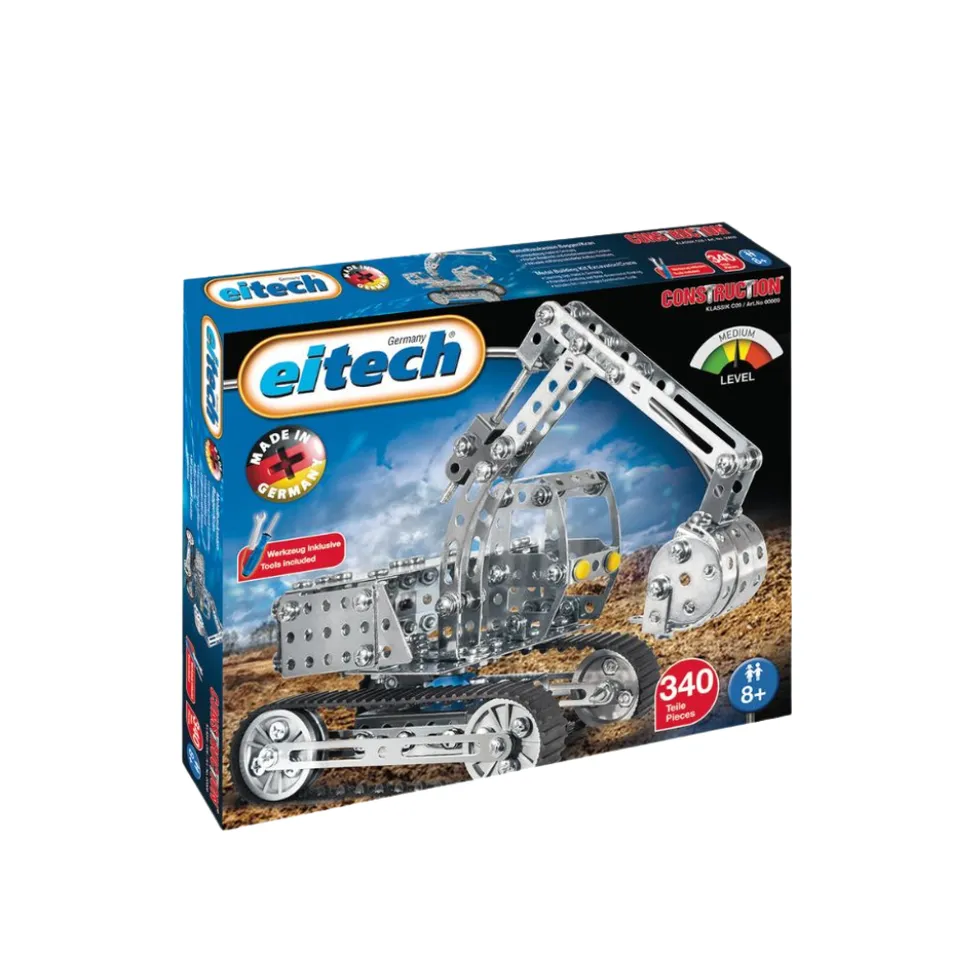 eitech-bagger-3-in-1-metallbaukasten-340-teile image 1