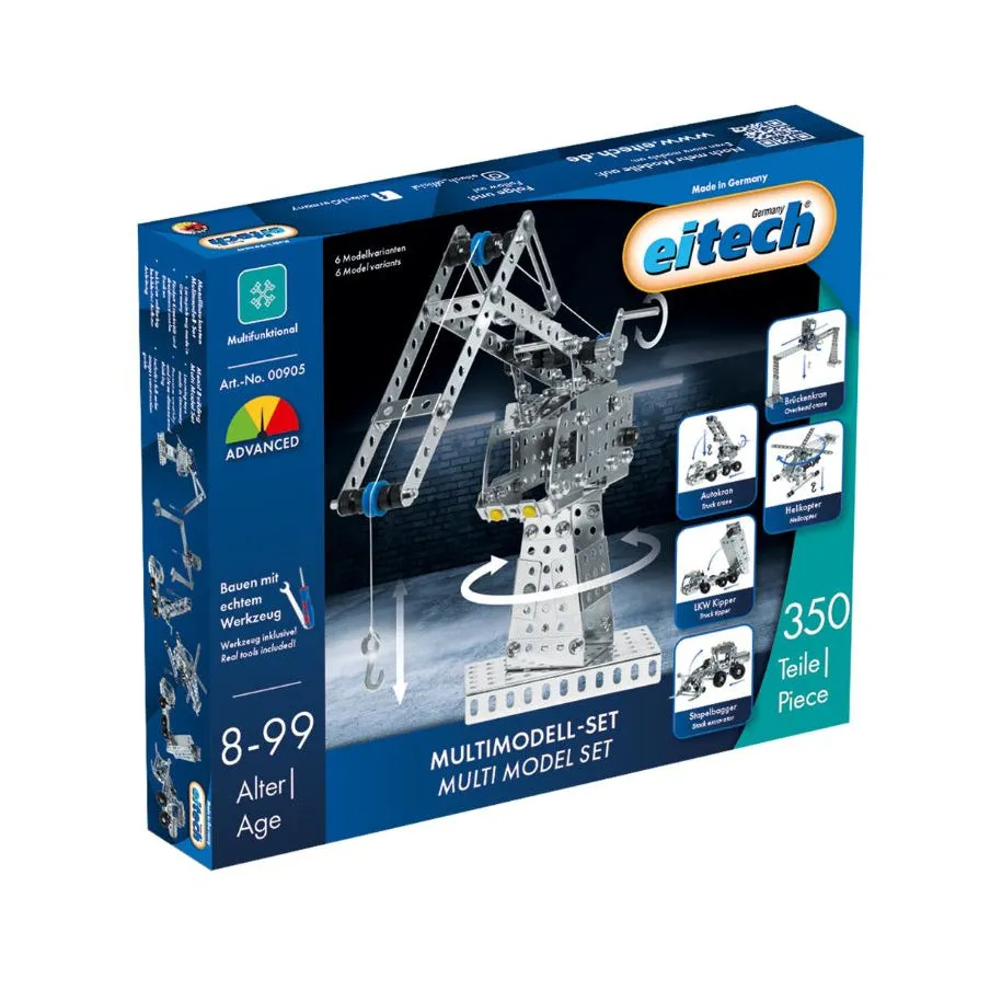 eitech-multimodell-set-00905-350-teile-metallbaukasten image 1