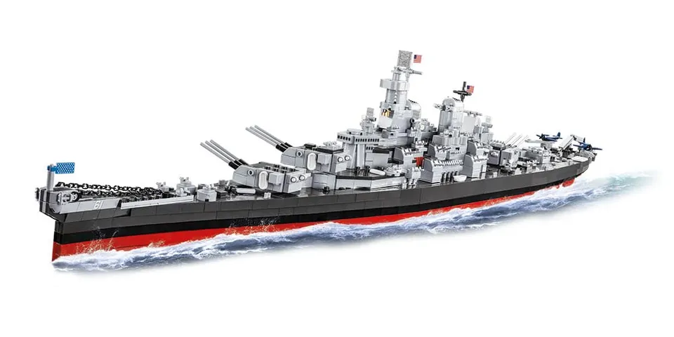 cobi-4836-schlachtschiff-iowa-klasse-executive-edition-bauset image 1