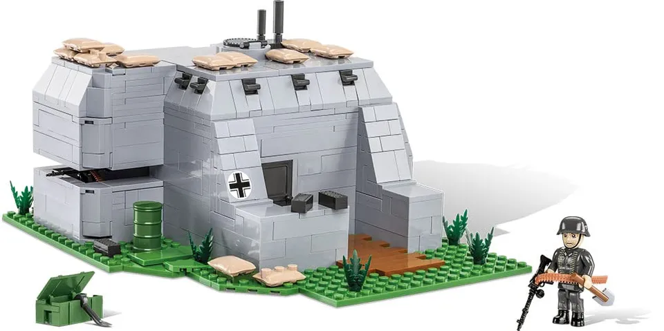 cobi-3043-company-of-heroes-3-bunker-historical-collection-bauset-1-35 image 1
