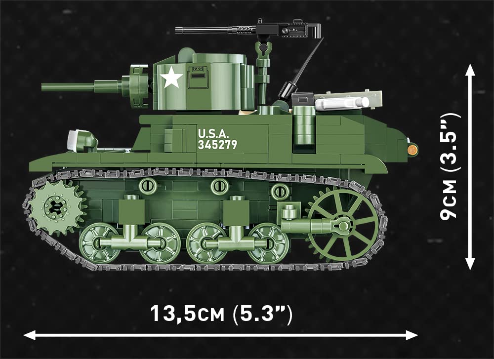 cobi-3048-m3a1-stuart-company-of-heroes-3-panzer-bausatz-1-35 image 4