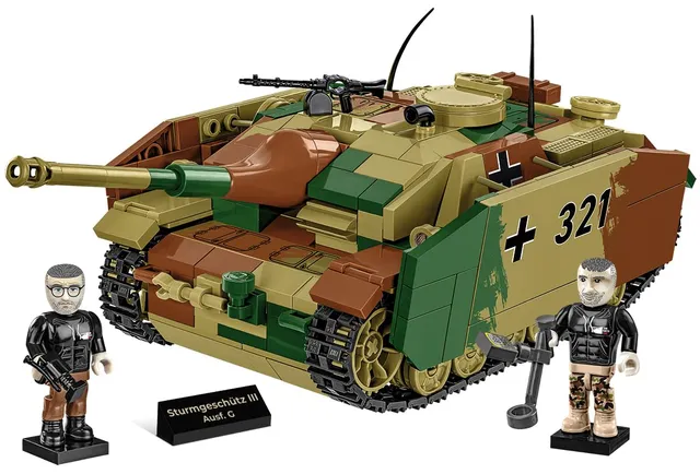 cobi-2285-sturmgesch-tz-iii-ausf-g-executive-edition-panzer-bausatz-1-35 image 1