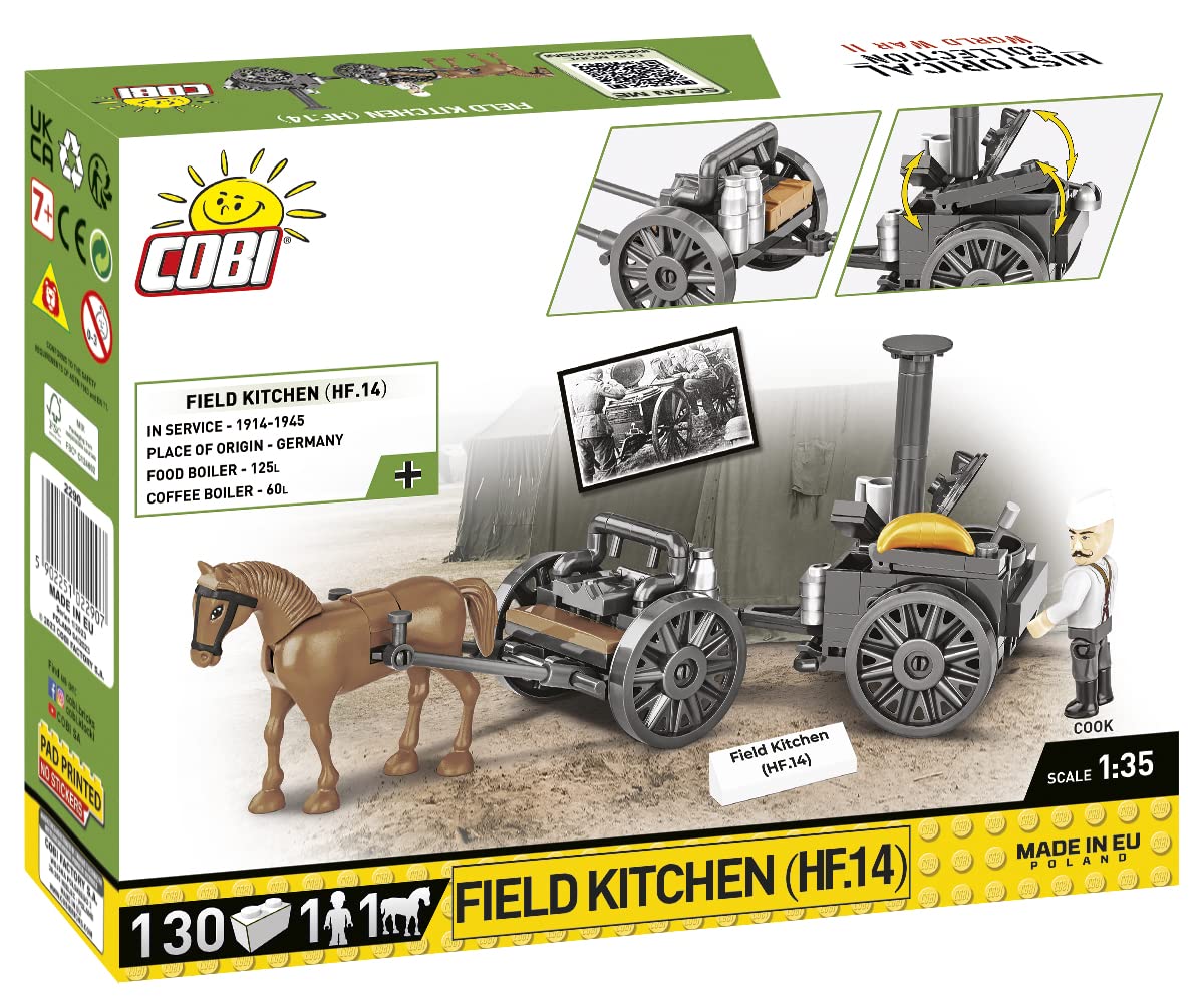 cobi-2290-feldk-che-hf-14-mit-pferdefuhrwerk-bauset-1-35 image 8