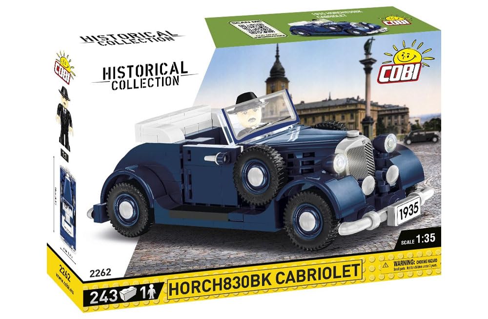 cobi-2262-horch-830-bk-cabriolet-youngtimer-collection image 6