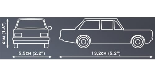 cobi-24598-opel-rekord-c-1900l-youngtimer-auto-1-35-134-teile image 7