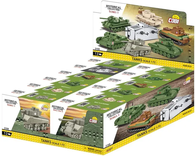 cobi-3108-cdu-12x-panzer-serie-i-ww-ii-ma-stab-1-72 image 1