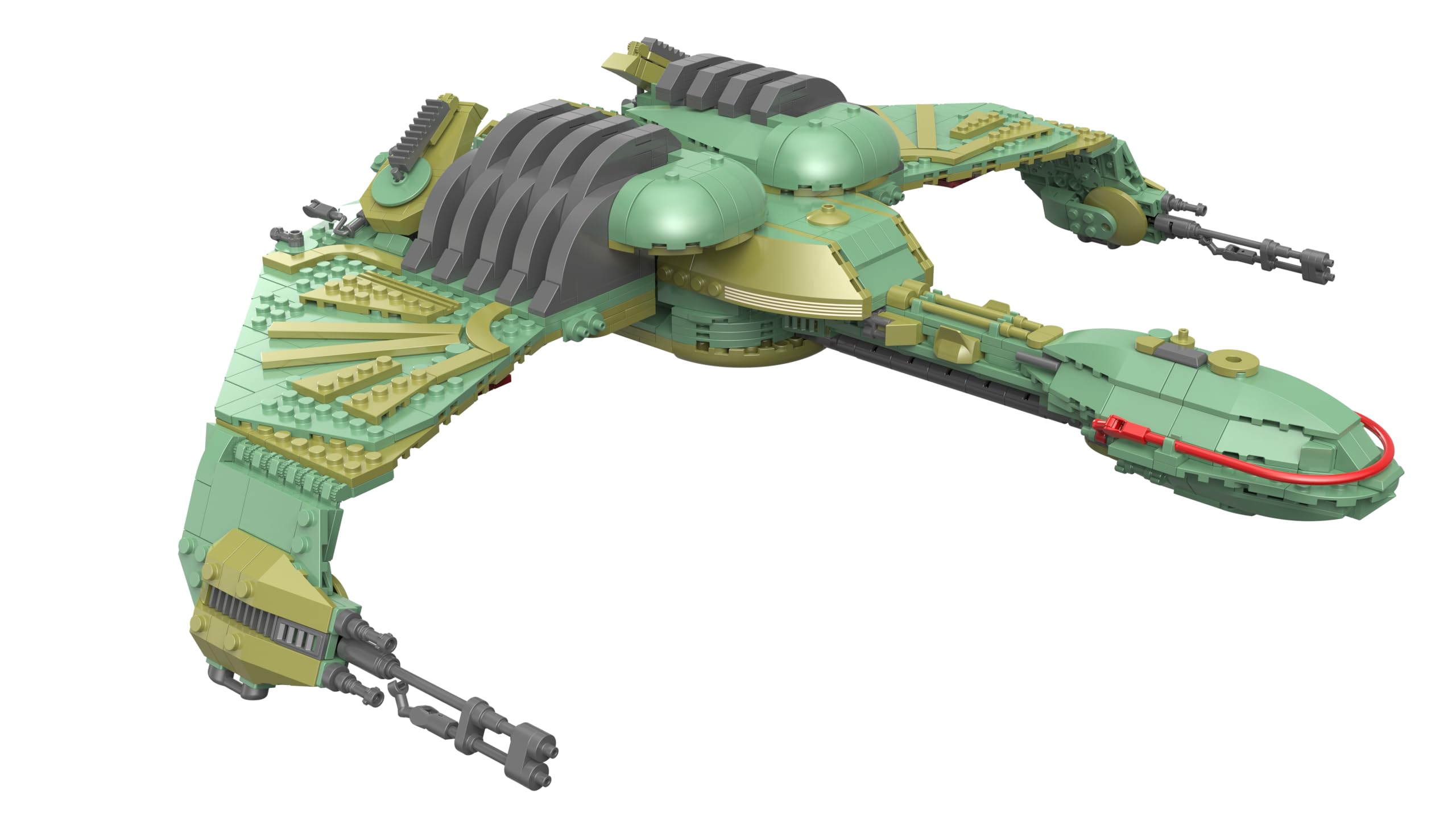 bluebrixx-klingon-bird-of-prey-star-trek-klemmbaustein-set-1539-teile image 4