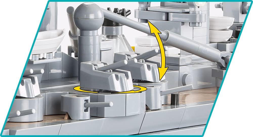 cobi-4835-schlachtschiff-gneisenau-1-300-2417-teile image 4