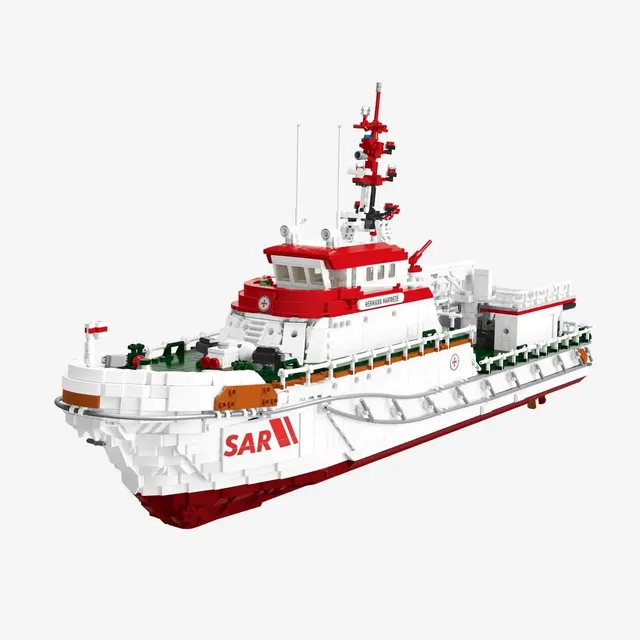 bluebrixx-pro-dgzrs-seenotrettungskreuzer-hermann-marwede-4753-klemmbausteine-1- image 1