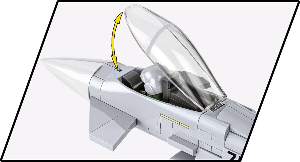 cobi-eurofighter-typhoon-sterreich-kampfjet-klemmbaustein-set-1-48-578-teile image 7