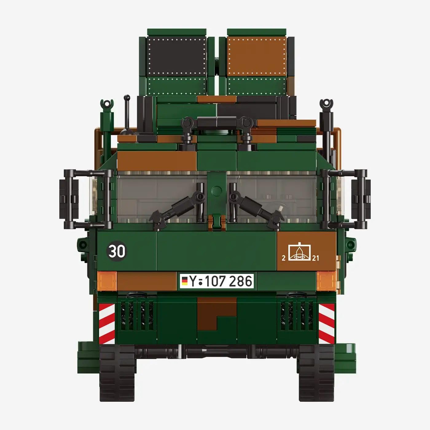 bluebrixx-pro-patriot-raketentr-ger-bundeswehr-startger-t-1799-teile image 3