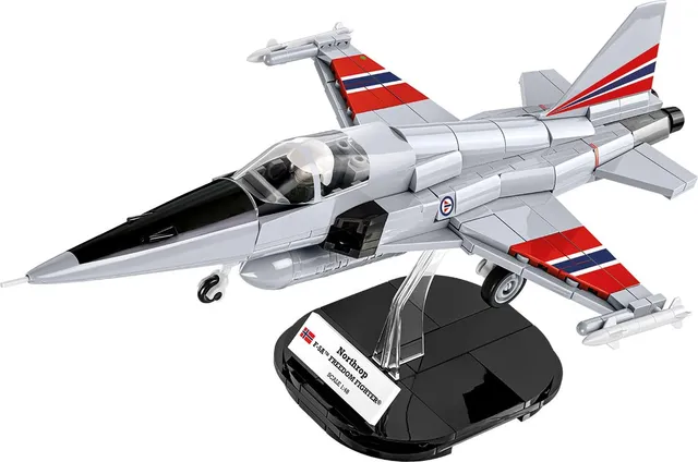 cobi-armed-forces-5858-northrop-f-5a-freedom-fighter-kampfjet-358-teile-ma-stab- image 1